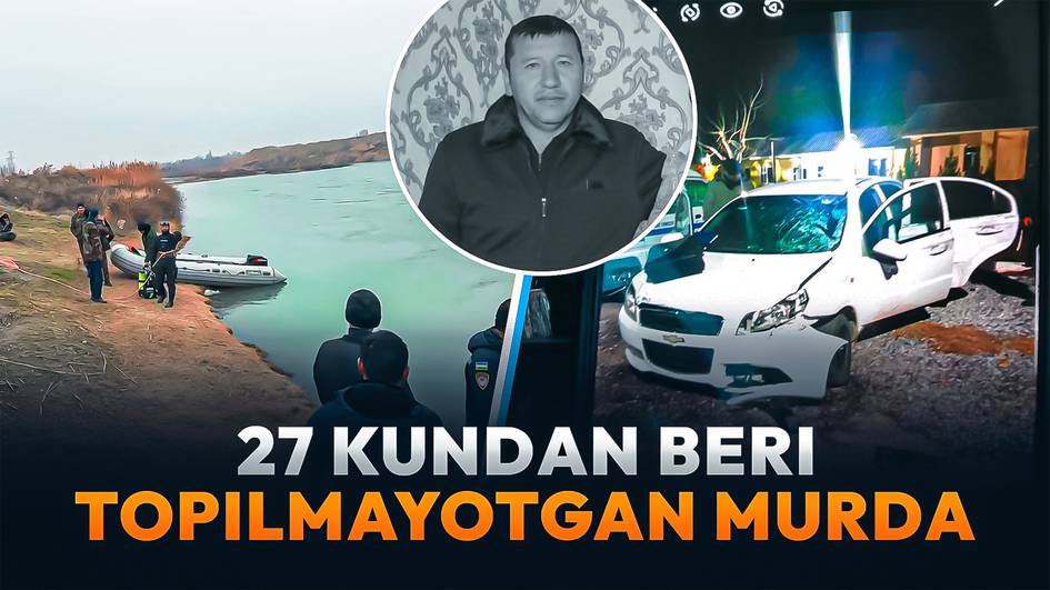 Тошкент вилоятида ИИБ ходими машинасида уриб юборган фуқарони каналга ташлаб юборди